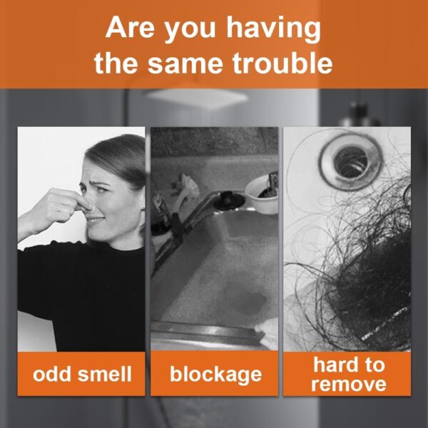 Disposable Hair Drain Stickers, New Upgrade Disposable Floor & Shower Drain Hair Catcher, Bathroom Shower Drain Protector with Mesh Cover & Square Screen (30)