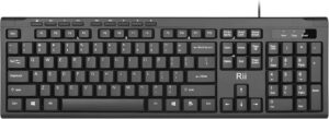 Rii RK907 Ultra-Slim Compact USB Wired Keyboard for Mac and Rii RK907 Ultra-Slim Compact USB Wired Keyboard for Mac and PC,Windows 10/8 / 7 / Vista/XP (Black) (1PCS)
