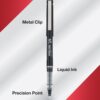 Pilot Precise V5 Rollerball Pens, Extra Fine Point 0.5 mm Black Pens, Black, Pack of 12 - Ideal for School, Journaling & Office Writing