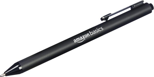 61pfT1f8dDL._AC_SL1500_.jpg Amazon Basics Black Ballpoint Pens for Smooth Writing, Retractable, 12-Pack