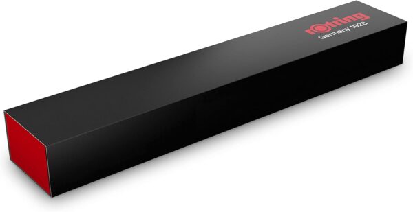 61w01k-Pq5L._AC_SL1500_.jpg rOtring 600 Ballpoint Pen Medium Point Black Ink Black Barrel Refillable