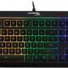 HyperX Alloy Core RGB – Membrane Gaming Keyboard, Comfortable Quiet Silent Keys with RGB LED Lighting Effects, Spill Resistant, Dedicated Media Keys, Compatible with Windows 10/8.1/8/7 – Black