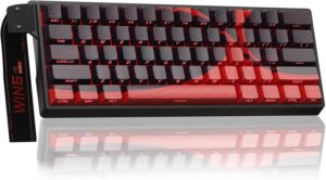 AULA WIN60 HE MAX - 60% Mechanical Gaming Keyboard Wired, Hall Effect Magnetic Switches Hot Swappable, Adjustable Actuation Rapid Trigger Mode, 8000 Hz Polling Rate, 60 Percent Keyboard Compact Design