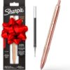 Sharpie S-Gel Gel Pen, Copper Metal Body, Medium Point (0.7mm), Sharpie S-Gel Gel Pen, Copper Metal Body, Medium Point (0.7mm), Black Ink, Includes 1 Pen and 1 Additional Ink Refill