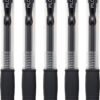 71qLDdwAfjL._AC_SL1500_.jpg Pilot G2 Premium Gel Roller Pens, Extra Fine Point 0.5 mm, Gel Pens Black, Pack of 5 - Ideal for School, Journaling & Office Writing
