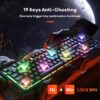 81H8UmJW4uL._AC_SL1500_.jpg Redragon K521 Upgrade Rainbow LED Gaming Keyboard, 104 Keys Wired Mechanical Feeling Keyboard with Multimedia Keys, One-Touch Backlit, Anti-Ghosting, Compatible with PC, Mac, PS4/5, Xbox