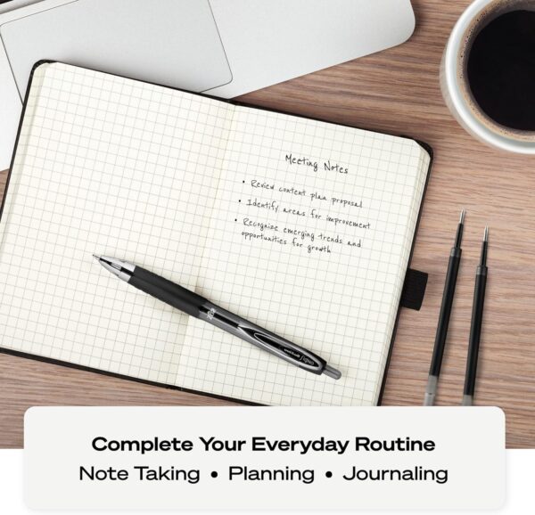 81UJkFZ02OL._AC_SL1500_.jpg uni-ball 207 Retractable Gel Pens Bold Point, 1mm, Black, 12 Pack