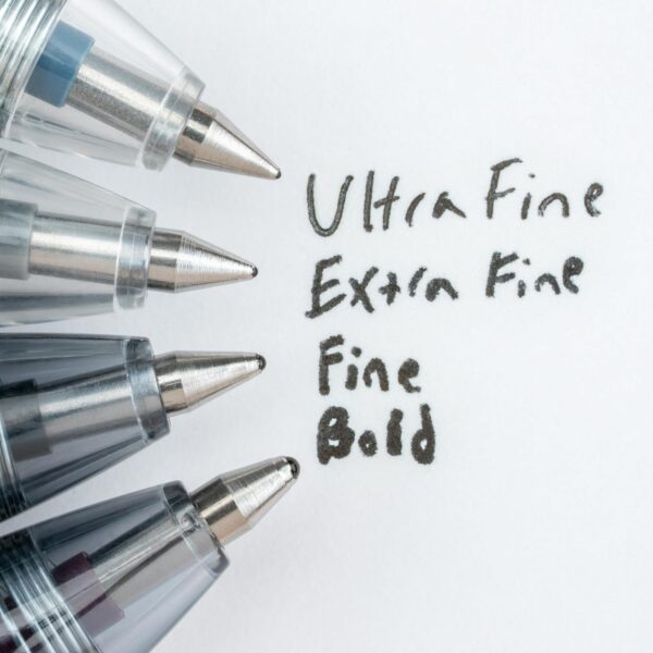 Pilot G2 Premium Gel Pens, Black Pens, Bold Point 1 mm, 2 Black