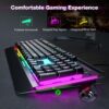 81t75ot0X4L._AC_SL1500_.jpg TECKNET Gaming Keyboard, USB Wired Computer Keyboard, 15-Zone RGB Illumination, IP32 Water Resistance, 25 Anti-ghosting Keys, All-Metal Panel (Whisper Quiet Gaming Switch)