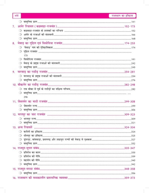 Dharohar Rajasthan Ka Itihas (History of Rajasthan) for RPSC & Other Rajasthan Govt. Exams 2025 (In Hindi)