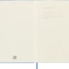 Moleskine Classic Notebook, Large, Ruled, Hydrangea Blue, Hard Cover (5 X 8.25)