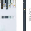 51CW8i9wjEL._AC_SL1500_.jpg Ddaowanx Gel Pens, 0.7mm Quick Dry Black Ink,Fine Point Smooth Writing Pens,Office School Supplies,Gifts for Women Man(6Pcs Black White Gray, Black)