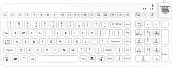 51G8vgttcZL._AC_SL1025_.jpg Man & Machine Really Cool Keyboard, Sealed Waterproof - White