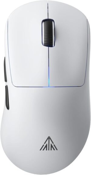 CORBOBO SOLAKAKA SM850 - Wireless Gaming Mouse - Programmable Buttons,24000 DPI Adjustable, Lightweight, Ergonomic Computer Wireless Mouse, BT5.1/2.4G/Wired, PC Gaming & Office Mice for Win/Mac/Linux