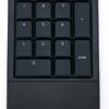KINESIS Mechanical Keypad LP Numeric 10-Key for Mac & PC | Wired & Wireless Mode | Quiet Linear Mechanical Switches | Programmable | Ergonomic Palm Support | Backlit