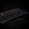 Logitech G Pro TKL Mechanical Wired Gaming Keyboard GX Blue Clicky Switch and LIGHTSYNC RGB Backlit Keys, 12 programmable F-key macros, Black - 920-009388 (Renewed)