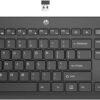 51rUOhD1YnL._AC_SL1200_.jpg HP 230 Wireless Keyboard - Wireless Connection - Low-Profile, Quiet Design - Windows & Mac OS - Laptop, PC Compatible - Shortcut Keys & Number Pad - Long Battery Life (3L1E7AA#ABA),Black