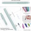 GigaGlow Custom Gel Pens 7-Pack 0.5mm Black Fine Point – Personalized Text/Logo/Image, Smooth Premium Writing for Journaling/Note-Taking/Office/School, Multiple Colors