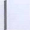 610BoUaq08L._AC_SL1500_.jpg Mead Spiral Notebooks, 1 Subject, Wide Ruled Paper, 8" x 10-1/2", 100 Sheets, Assorted Colors, 5 Pack (930093)
