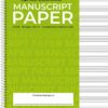 Manuscript Paper - Hal Leonard Standard Wirebound | 96-Page Music Writing Notebook with 12 Staves per Page | Spiral-Bound Staff Paper for Composers, Students, and Teachers | Includes Notation Guide
