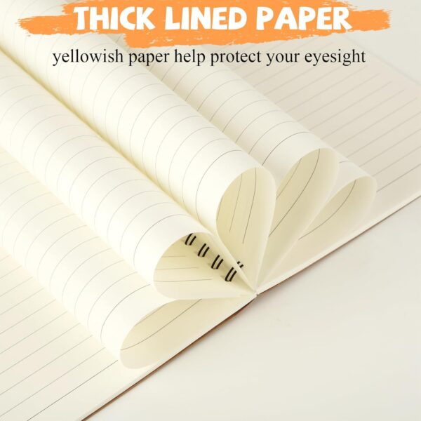 MIVIDE 24 Pack A5 Bulk Spiral Notebooks with Kraft Cover, 8.3 x 5.8 Inch 120 Pages Hardcover Spiral Lined Notebook Journal, Lined Travel Bulk Writing Paper Notebook for School Business Office Supplies