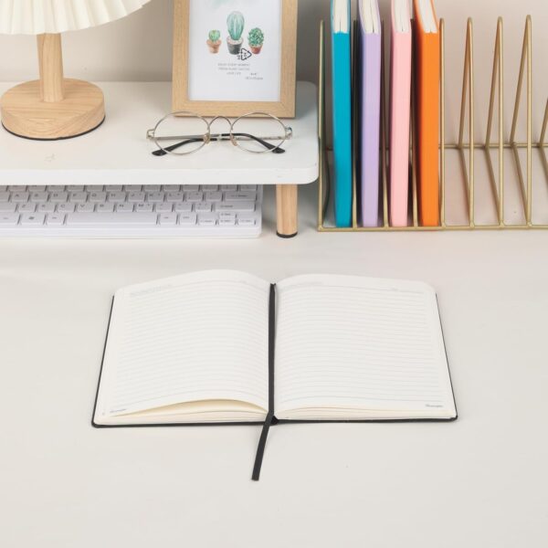 61ISCj2UWL._AC_SL1500_.jpg GUANGBO Lined Journal Notebook for Work with 160 Pages, 5.6" x 8" Hardcover Notebooks Journals Medium Size for Writing Women Men