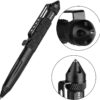 61JKR5EPjDL._AC_SL1500_.jpg KEPEAK Military Tactical Pen, Professional Self Defense Pen, Emergency Glass Breaker Pen - Tungsten Steel, Writing EDC Survival Tool with 6 Refill