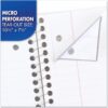 Mead Spiral Notebook, 6 Pack, 1 Subject, College Ruled Paper, 7-1/2" x 10-1/2", 70 Sheets per Notebook, Colors Will Vary (830062-ECM25)