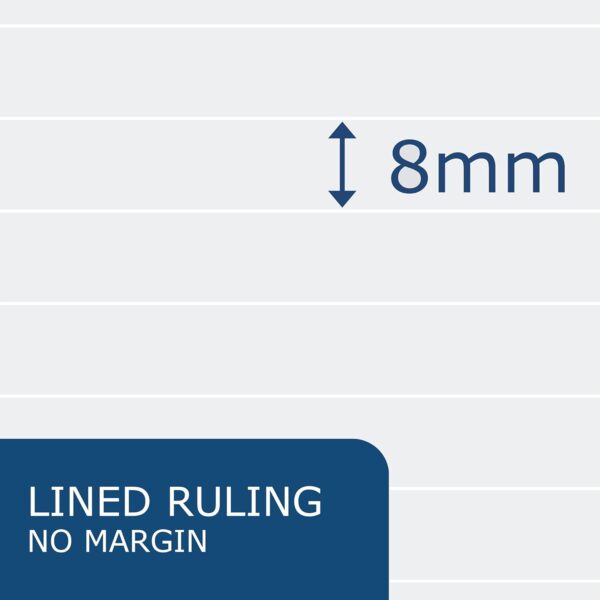 ROARING SPRING Whitelines Premium Line Ruled Spiral Notebook, Digitally Download Your Notes, FREE App, 11" x 8.5" 70 Sheets