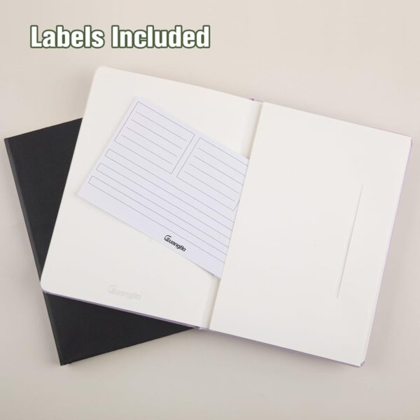 61OaEzCa52L._AC_SL1500_.jpg GUANGBO Lined Journal Notebook for Work with 160 Pages, 5.6" x 8" Hardcover Notebooks Journals Medium Size for Writing Women Men