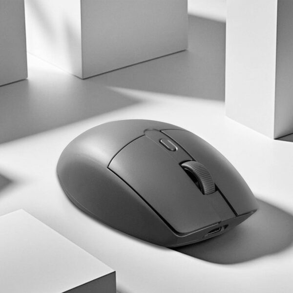 Keychron BM22 Wireless 2.4 GHz Mouse, Launcher Support PAW3212 Sensor 76g Lightweight Ergonomic Design, 2400 DPI 1000 Hz Polling Rate Compatible for Mac Windows Linux