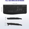 61W5LK1b6ZL._AC_SL1500_.jpg Wireless Keyboard, 2.4G Full-Sized Ergonomic Wireless Computer Keyboard with Wrist Rest for Windows, Mac OS Laptop/PC/Desktop/Notebook(Black)