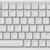 LOFREE Flow2 Low-Profile Mechanical Keyboard, Aluminum Alloy with Void Linear LOFREE Flow2 Low-Profile Mechanical Keyboard, Aluminum Alloy with Void Linear Switches, Rechargeable Wireless Keyboards with 3 Mode Connections for Windows, macOS (Silver with Silence, 100 Keys)