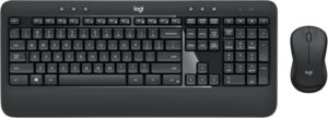 Logitech MK540 Advanced Wireless Keyboard and Mouse Combo for Windows, 2.4 GHz Unifying USB-Receiver, Multimedia Hotkeys, 3-Year Battery Life, for PC, Laptop