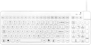 Man & Machine Really Cool Keyboard, Sealed Waterproof - White Man & Machine Really Cool Keyboard, Sealed Waterproof - White