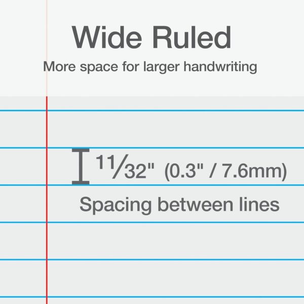 Oxford 1 Subject Spiral Notebook, Notebooks for School, Plastic Covers, Back to School Supplies, Wide Ruled, 100 Sheets, 5 Pack, Assorted Primary Colors: Black, Blue, Red, Green and Yellow (1009290)