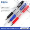 71-mlvb9PL._AC_SL1500_.jpg Classic Retractable Gel Roller Pens, 0.7mm Fine Point, Red Ink (Red - 12 Packs)