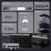71-0kXTBwFL._AC_SL1500_.jpg EPOMAKER Aula WIN60 HE 60% Wired Magnetic Keyboard with Adjustable Actuation, 8000 Hz Polling Rate, Hall Effect Switches, Hot-Swap, for FPS Games (Black)