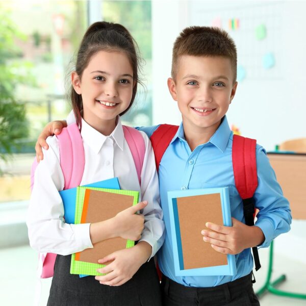 LABUK 60 Pack Notebooks Bulk, A5 Lined Journaling Notebooks Bulk, Rainbow Composition Notebooks Journals, 15 Colors 60 Pages for School Office