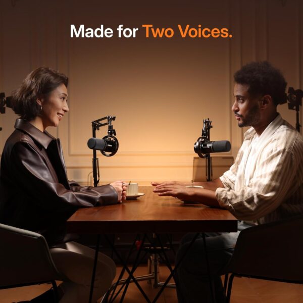 710hwkXhiXL._AC_SL1500_.jpg MAONO PD200W Hybrid Wireless Podcast Microphone for PC, Dynamic XLR USB Mic with Desktop Stand, Software, Noise Cancellation, for Vocal Recording, Streaming, Content Creation, Home Studio, Voiceover