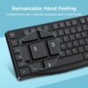 7112FrPM9OL._AC_SL1500_.jpg Lovaky MK98 Wireless Keyboard, 2.4G Ergonomic, Computer Keyboard, Enlarged Indicator Light, Full Size PC Keyboard with Numeric Keypad for Laptop, Desktop, Surface, Chromebook, Notebook, Black