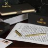712RoJ2NyKL._AC_SL1500_.jpg Customized Gold Luxury Rollerball pen, fancy gift set for women, Real 24K Gold Plating, Professional executive pen gift set for men (Lux Custom-Rollerball Gld)