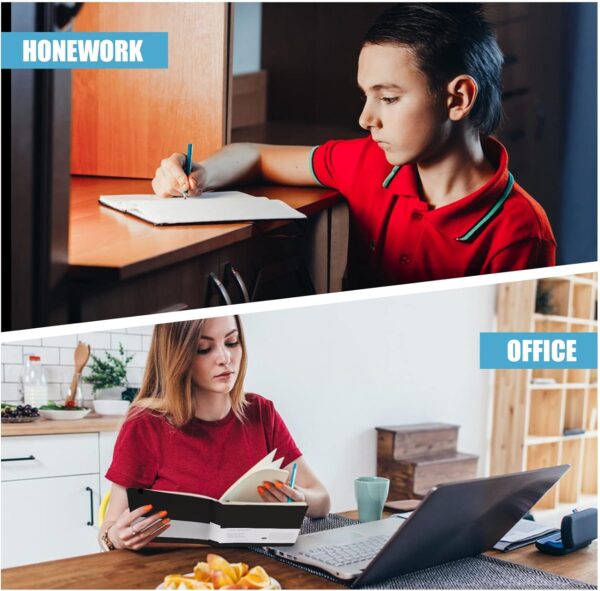 71AWMUPc1CL._AC_SL1500_.jpg EMOMAS Lined Journal Notebook – Hardcover Notebook for Men & Women – Journals for Writing, Work, School, Home & Daily Notes, 160 Pages – Medium A5, 5.7"x8", 100 gsm Thick Paper (Black)