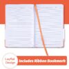 71BS8pxjosL._AC_SL1500_.jpg SUIN Hardcover-Journal-Notebooks, A5 Lined Journals Notebook for Writing 200 Pages, 8.2 x 5.5 inch, Classic Ruled Notebooks for Work/Travel/College (Orange- 1 Pack)