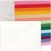 LABUK 60 Pack Notebooks Bulk, A5 Lined Journaling Notebooks Bulk, Rainbow Composition Notebooks Journals, 15 Colors 60 Pages for School Office
