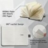 71Q4IIIh4tL._AC_SL1500_.jpg 2 Pack Pocket Notebook Journals, 4.3 inches x 3.1 inches 200 Pages Small Notepad Notebooks for Note Taking, Thick Lined Paper, Leather Cover With Pen Holder (Black & Gray)