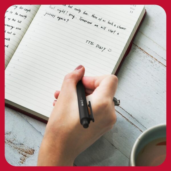 Staples TRU RED Retractable Quick Dry Gel Pens, Medium Point, 0.7mm, Black, Dozen (TR54498-CC)