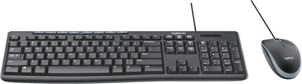 71hIgLS-CWL._AC_SL1500_.jpg Logitech MK200 Media Combo Wired Keyboard and Mouse, Full-Size Keyboard with Easy-Access Media Controls, High-Definition Optical Mouse, Plug and Play USB Connection – Black