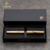 71hTk9ovsRL._AC_SL1500_.jpg Customized Gold Luxury fountain pen, fancy gift set for women, Real 24K Gold Plating, Professional executive pen gift set for men (Lux Custom-fountain Gld)