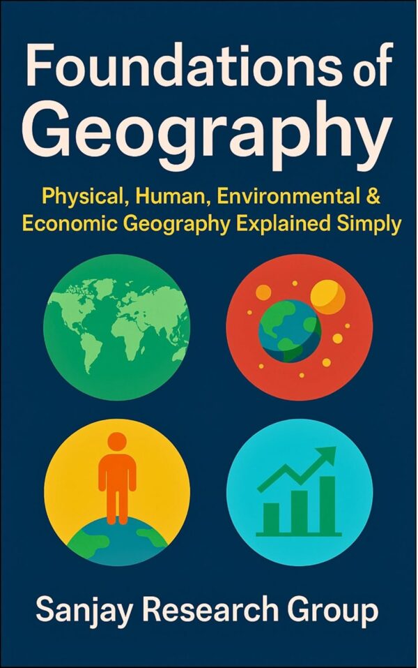 Foundations of Geography: Physical, Human, Environmental & Economic Geography Explained Simply (Academic Books By Sanjay Mandavi Book 20)